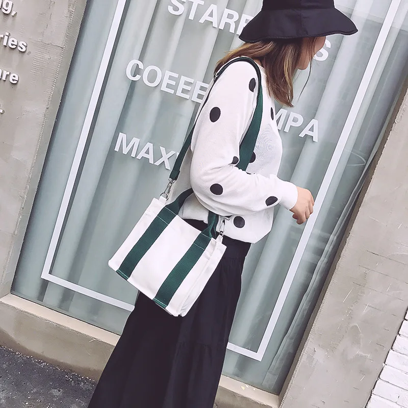 

Fashion Women Canvas Bags Handbags 2019 New Arrival Female Students School Casual Messenger Bags Shoulder Bags