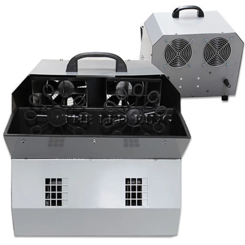 

1500W 18x3w 3in1 RGB Led Bubble Machine With Fog Smoke For Wedding Party Stage fogger Maker Machine Bubble Blower