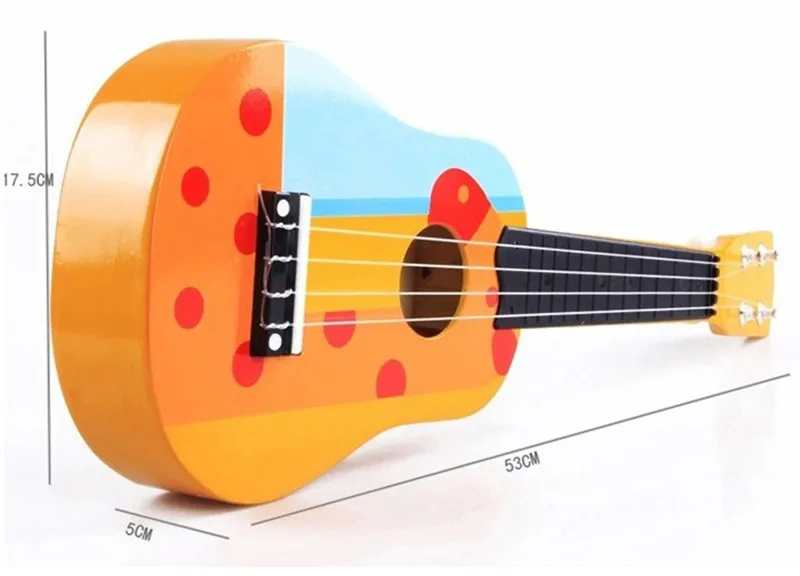 New Wooden toy 21 inch small wooden children's guitar Baby toy Free Shipping New Wooden toy 21 inch small wooden children's guitar Baby toy Free Shipping