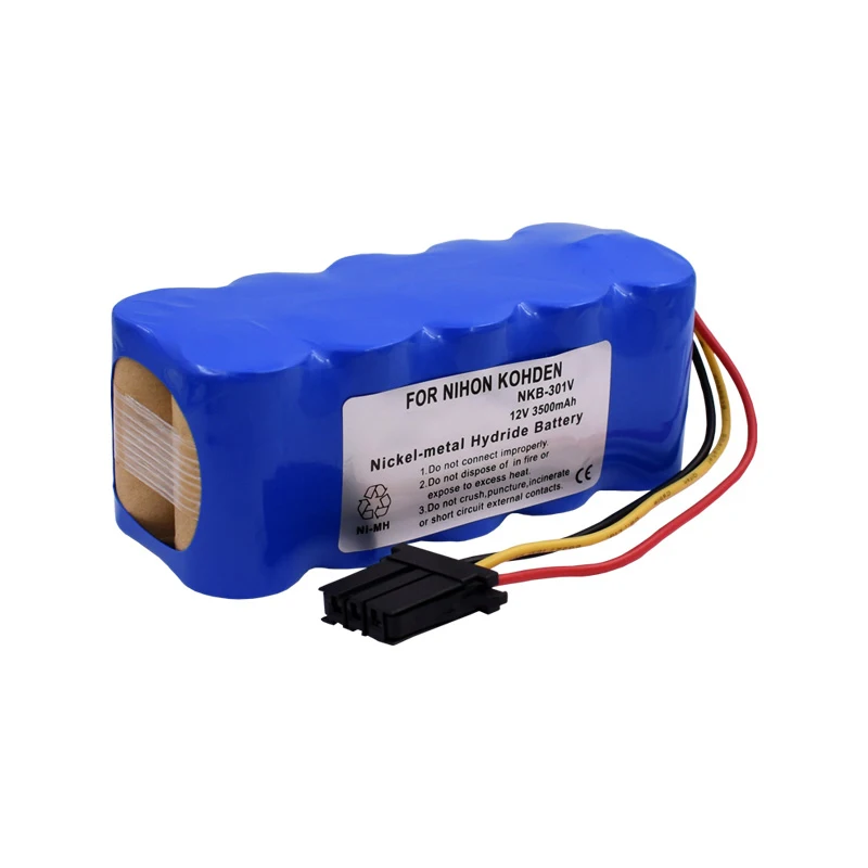 

3000mAH NEW Defibrillator battery for NIHON KOHDEN CardioFax M NKB-301V X065 YZ-024H9 SB-551V HHR-30PF25 TEC-5500 TEC-5521
