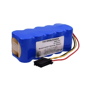 

best 3000mAH NEW Defibrillator battery for NIHON KOHDEN CardioFax M NKB-301V X065 YZ-024H9 SB-551V HHR-30PF25 TEC-5500 TEC-5521