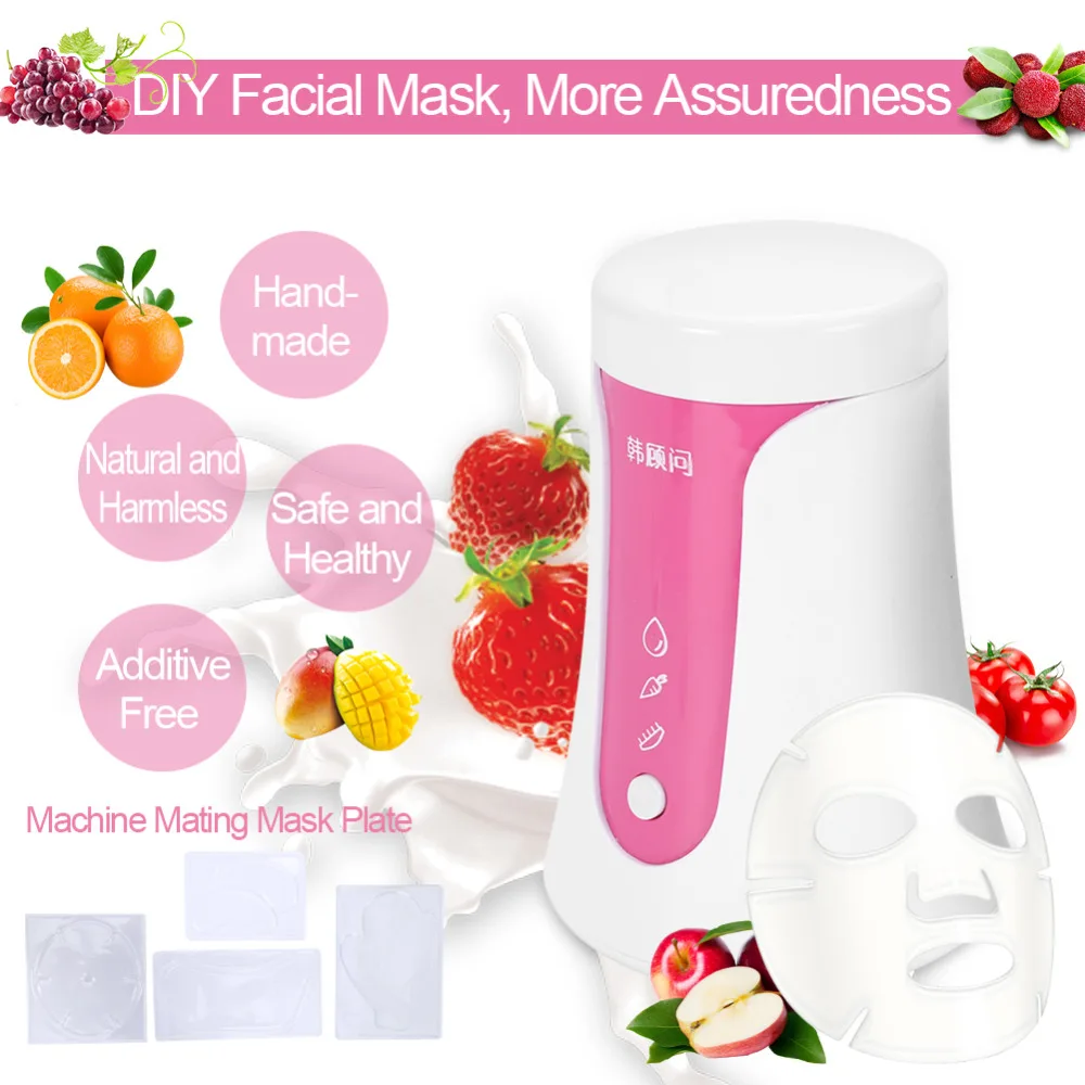 Face Mask Maker Machine Portable DIY Fruit Vegetable Facial Masks