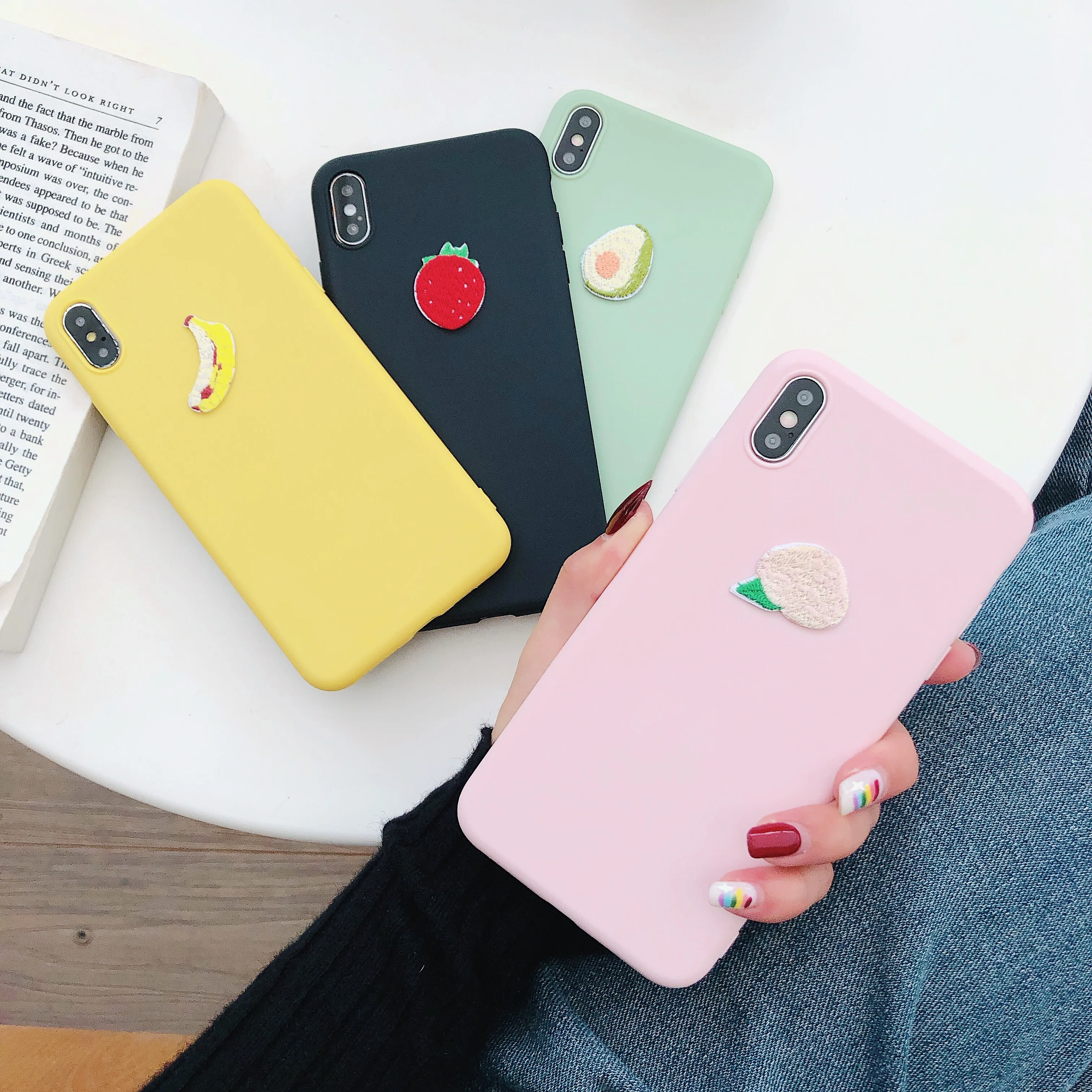

Cute 3D Avocado Banana Soft Silicone TPU Case For Xiaomi Redmi Note 7 6 5 Pro 7A 6A 5A K20 Pro Case Candy Color Cover Fundas