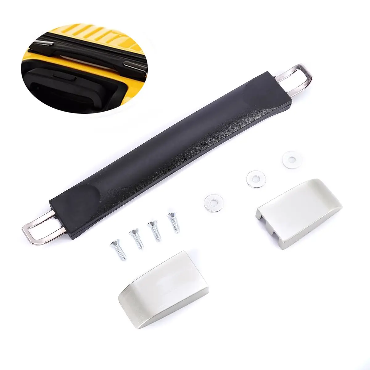 Prcatical Replacement Suitcase Handle Grip Spare Strap With Screws Mayitr Luggage Case Repair Tools Accessory