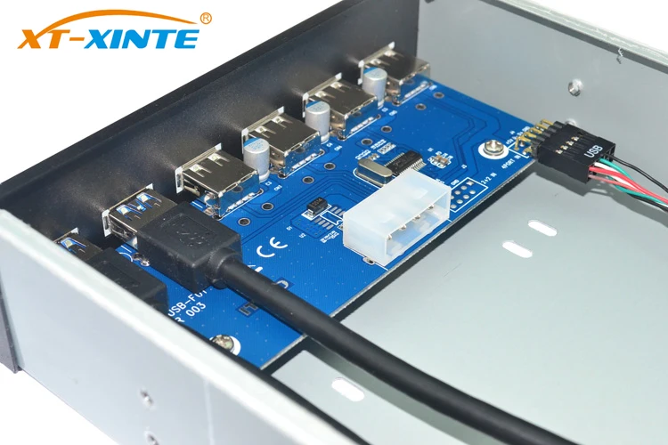 لسطح المكتب USB3.0 البصرية محرك الجبهة لوحة 5.25 بوصة USB HUB 9PIN/19PIN إلى 4 منافذ USB2.0 + 2 منافذ USB3.0 للكمبيوتر مرن خليج لسطح المكتب USB3.0 البصرية محرك الجبهة لوحة 5.25 بوصة USB HUB 9PIN/19PIN إلى 4 منافذ USB2.0 + 2 منافذ USB3.0 للكمبيوتر مرن خليج