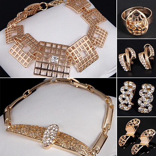 Женский комплект из колье серёг и браслета в виде капли воды|earring bracelet set|necklace