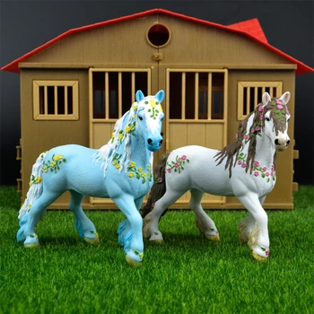 

Original genuine fairy tale mythical animal Elf Fairies horse figure model Wild figures kids educational toys figurine