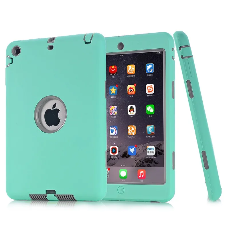 Eco-friendly Baby Safe Case For Apple IPad Mini Case Kids Shockproof TPU PC Tablet Case For IPad Mini 2 Mini 3 Mini 1 Cover (1)