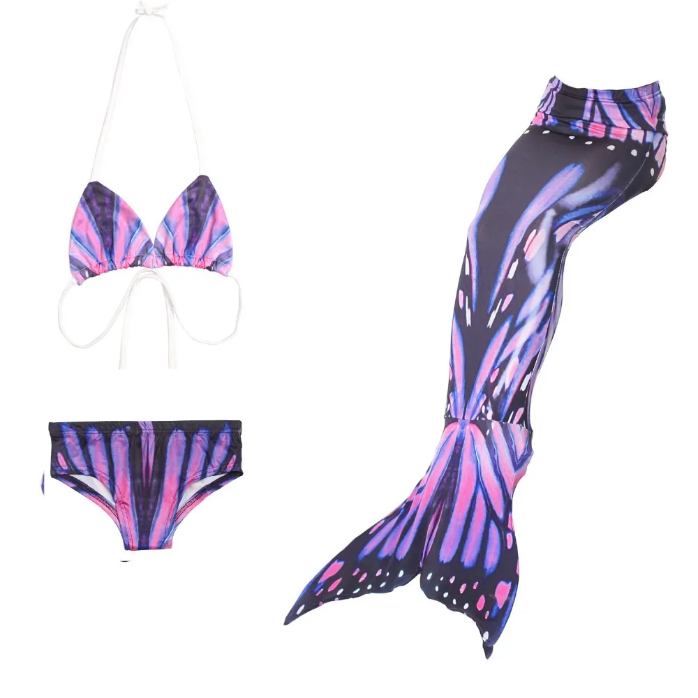 Mermaid bikini three-piece suit Cosplay Costume For Sexy Child Suit | Тематическая одежда и униформа