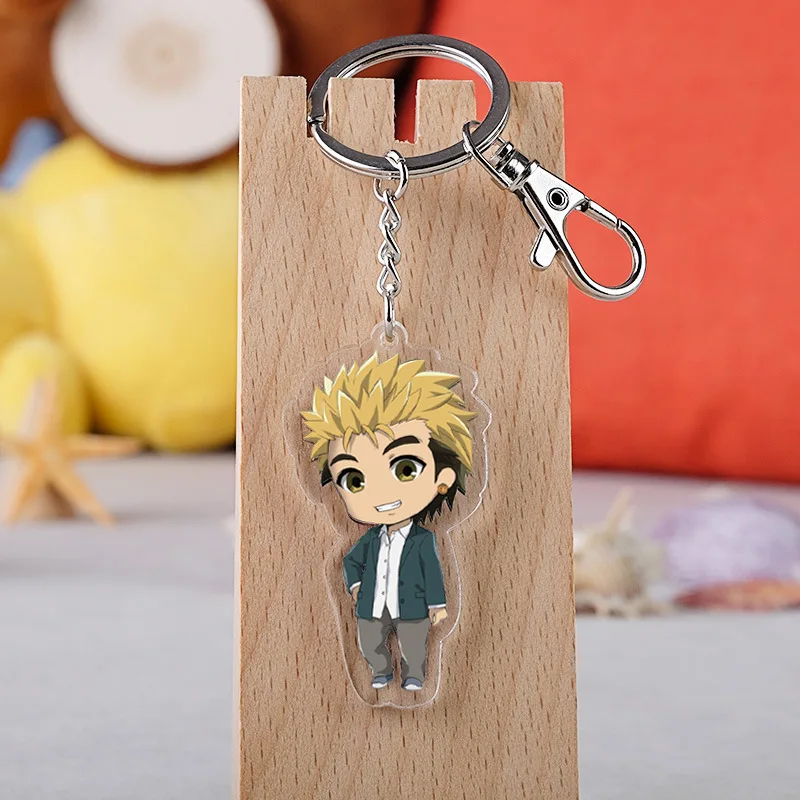 

Anime Demi-human Keychain Cartoon Figure Model Acrylic Pendent Key Ring