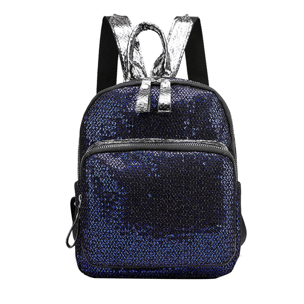 Блестящий рюкзак для женщин 2019, летние рюкзаки с пайетками для девочек-подростков, шикарный маленький рюкзак, модные школьные сумки