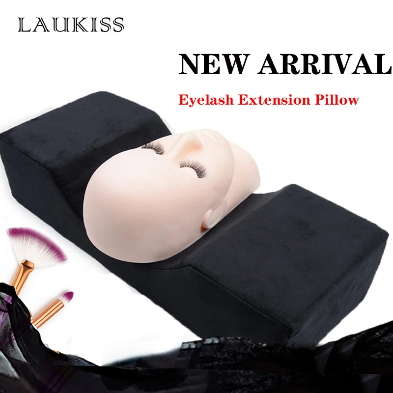 

Eyelash Extension Pillow Soft Grafted Eyelashes Flannel Pillows For Eyelash Extension Beauty Salon Headrest Neck Support