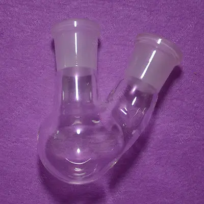 

50ml,24/29,Round Bottom Glass Boiling Flask,2-neck,two Necks,Boro3.3 Labware