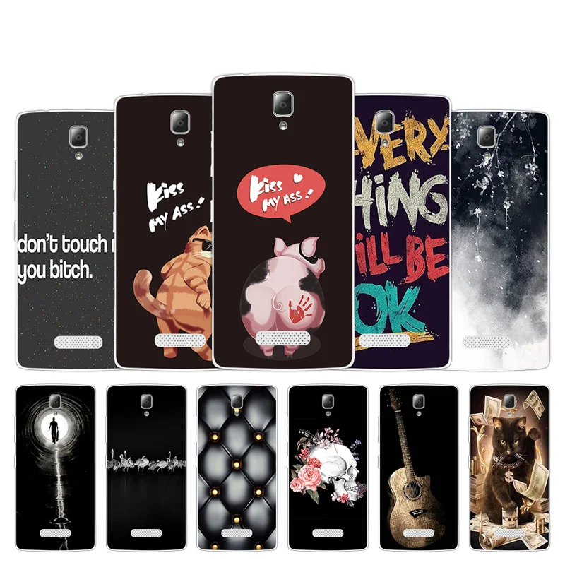 Мягкий чехол из ТПУ для Lenovo A2010 A 2010 Kiss Design тонкие силиконовые чехлы телефона A2010-a /A