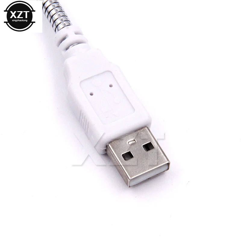 High quality Metal Design Mini Portable Torsion Adjust Angle USB Lamp Light for PC for Notebook power bank