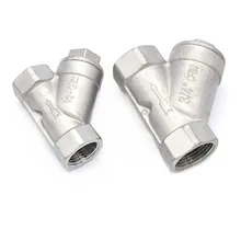 BSP 1/" 3/4" " 1-1/4" 1-1/" Женский встроенный Y сетчатый фильтр с нитями фильтра 304 из нержавеющей стали Фильтр Клапан