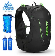 AONIJIE 10L Hydration Backpack Rucksack Bag Vest Harness Water Bladder Lightweight Hiking Running Marathon Race Cycling Trail AONIJIE 10L Hydration Backpack Rucksack Bag Vest Harness Water Bladder Lightweight Hiking Running Marathon Race Cycling Trail