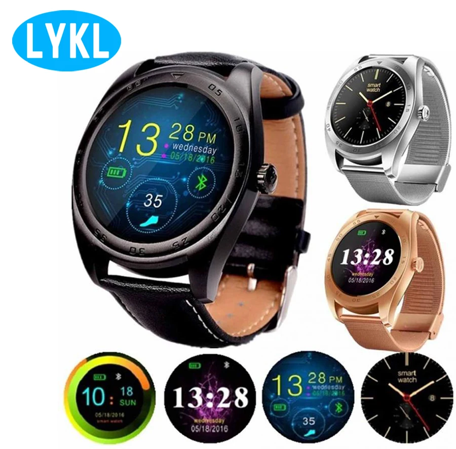 

K89 Smart Watch IPS Round Screen Smartwatch Heart Rate Monitor Sync Call Messages Bluetooth Watch for IOS Android for Men women