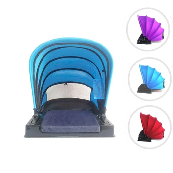 

Sun Shelter Inflatable Pillow Foldable Portable Quick Release Sunshade Face Cushion Mini Beach Umbrella With 3 Drinks Holder