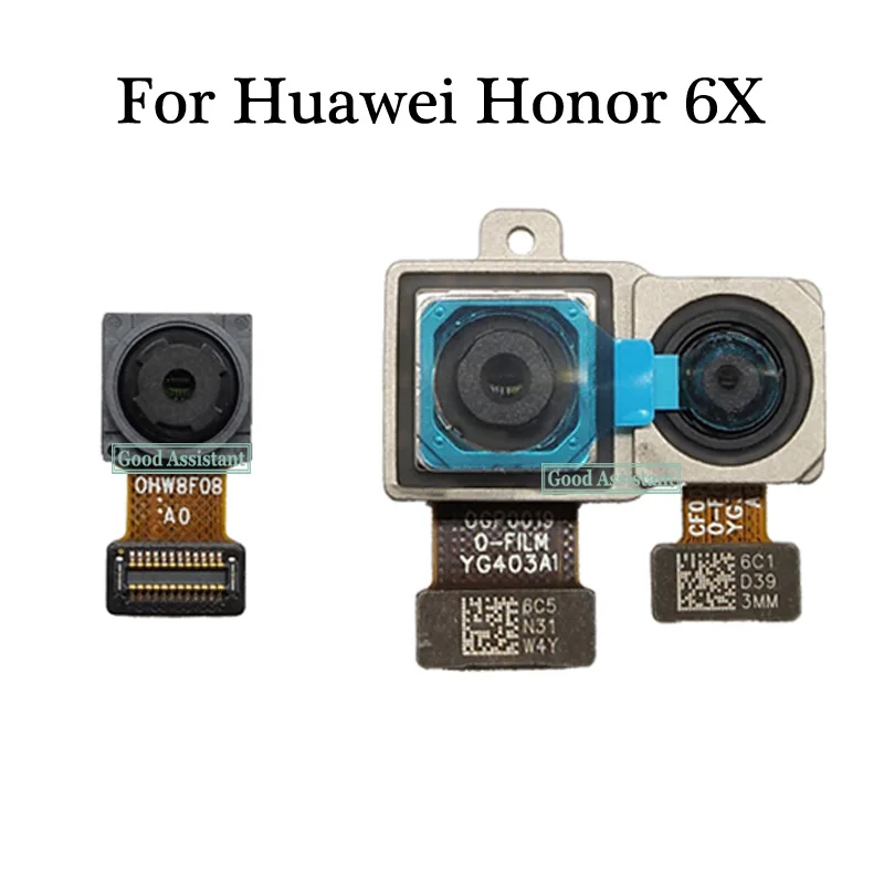 

For Huawei Honor 6X BLN-L24 BLN-AL10 BLN-L21 BLN-TL00 BLN-L22 Back Main Rear Big camera Small Front Camera flex cable Ribbon