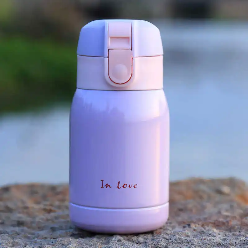 

Hot Thermo Mug Vacuum Cup Stainless Steel thermos Bottle Belly cup Thermal Bottle for water Insulated Tumbler Car Coffee Mug