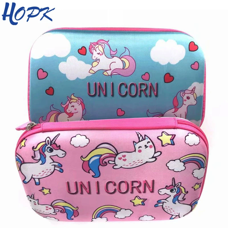 

Cute Unicorn Pencil Case Multifunction EVA Pencil Box Bag Big Capacity Pencilcase for Girls School Supplies Kawaii Stationery