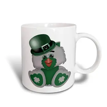 

Cute Green and Gray St. Patricks Day Irish Owl Mug
