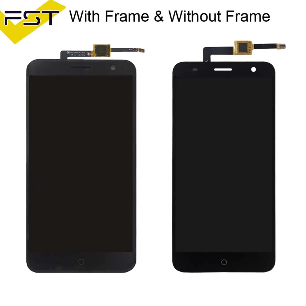 Najtaniej Dla ZTE blade V7 ekran LCD dotykowy digitizer dla ZTE V7 ekran LCD dla ZTE blade V7 montaż wyświetlacza LCD z ramą