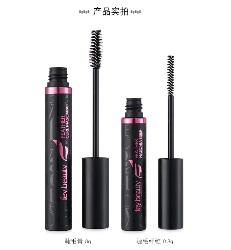 Rímel de Cilio 3d à Prova Beleza Lote Deyelágua Cílios Rimel Colossal Volume Expresso Magia Pena Onda Rímel Conjunto Longo Chicote Fey 2 pc - 14 Beleza e saúde