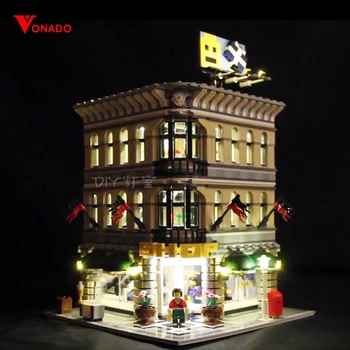 

Led Light For Lego 10211 15005 Building Blocks lego Grand Emporium Bricks Creator City Street toy( light with Battery box)