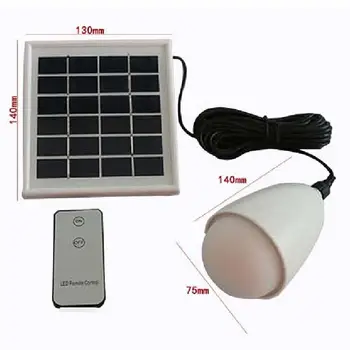 

AKDSteel Solar-Powered LED Wall Lamp Tent Light Corridor Lamp with Remote Control Light Sensor