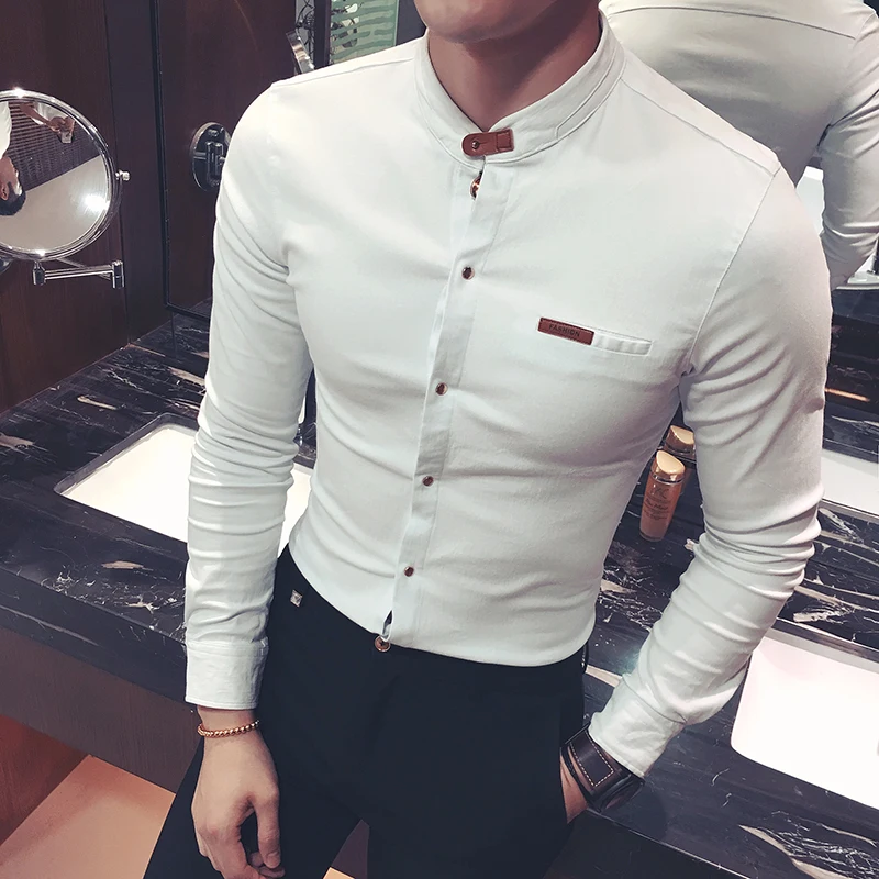 5XL мужские рубашки белая дешевая одежда Китай Camisas Para Hombre зеленый Erkek Gomlek красные