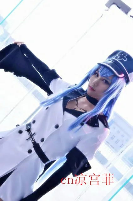 Esdeath Cosplay Costume Custom-made Akame Ga Kill