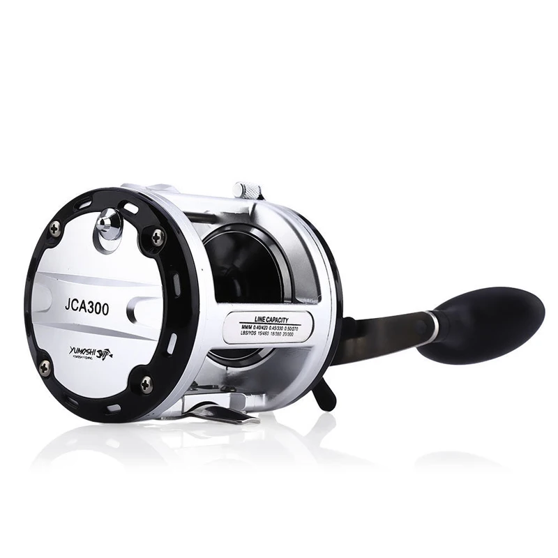 

YUMOSHI 12 +1BB Ball Bearings Slim Cast Drum Fishing Reel JCA200 300 400 500 Kit