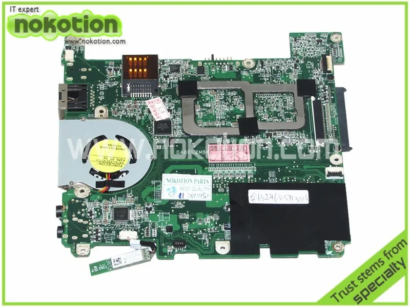 NOKOTION da0fl2mb6c0 REV C для Lenovo IdeaPad S10-3T Планшеты Материнская плата ноутбука DDR2 сенсорным экраном платы