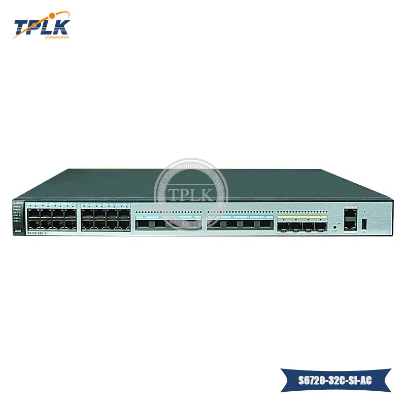 S6720 32C SI AC коммутатор с 24 портами poe fast ethernet 2.5G/5G/10G Ethernet порт s 4x10GE SFP + один
