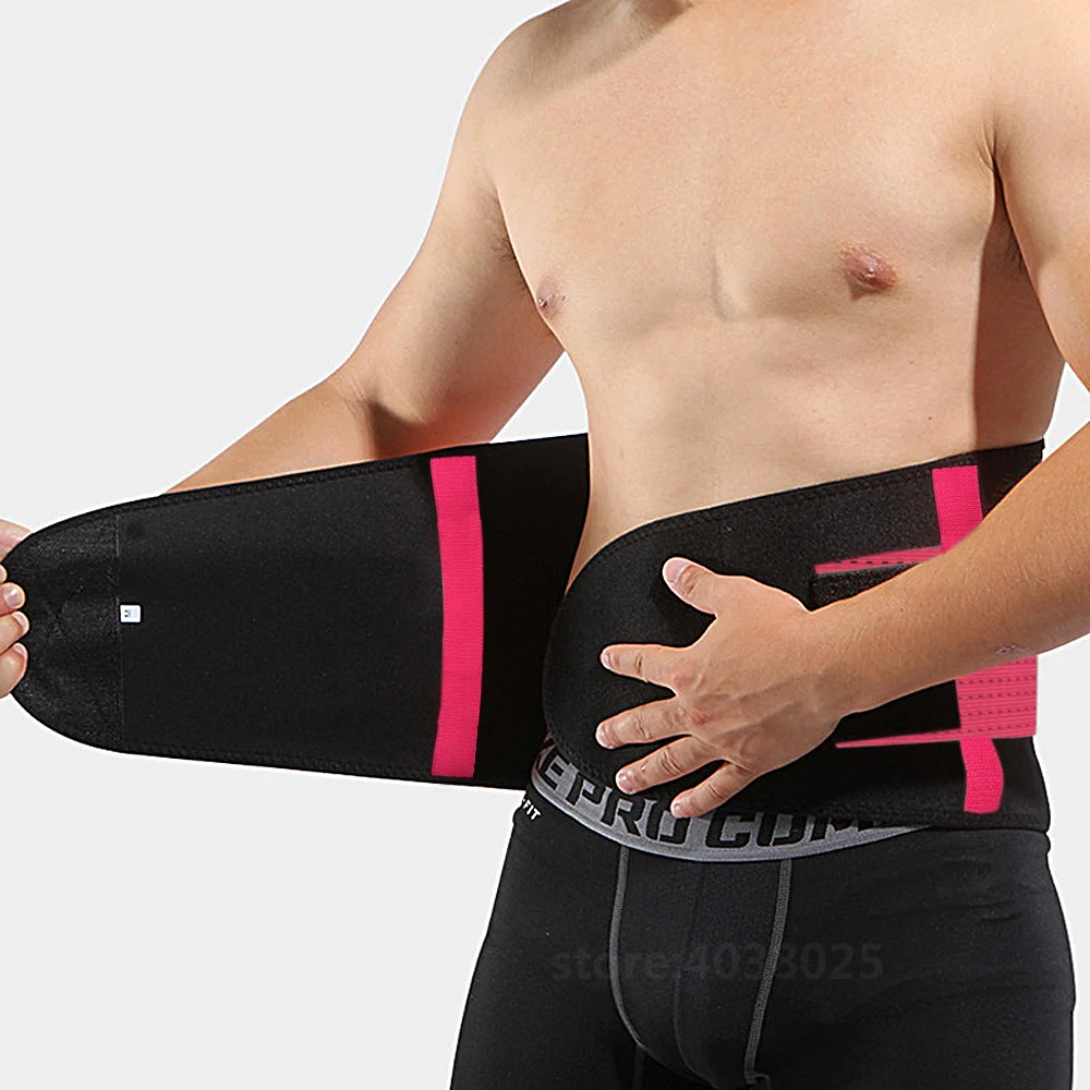 Cinta de Volta Cinto de Apoio para Homens Cinto de Fitness Cintura Trimmer Cinto Postura Corrector Bandagem Espartilho Ortopédico Barriga Lombar Mulher 17 High Quality Beleza e saúde