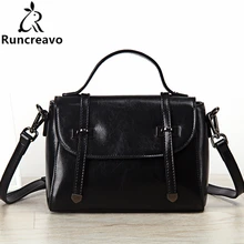 Винтажные сумки с заклепками для женщин сумки-мессенджеры из натуральной кожи маленькие сумки на ремне брендовые дизайнерские сумки через плечо