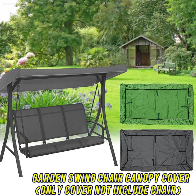 Us 32 94 191x120x23cm Sun Shade Canopy Waterproofed Swing Chair Tent Sunshade Camping Swing Roof Replacement Fabric Garden Supplies In Shade Sails