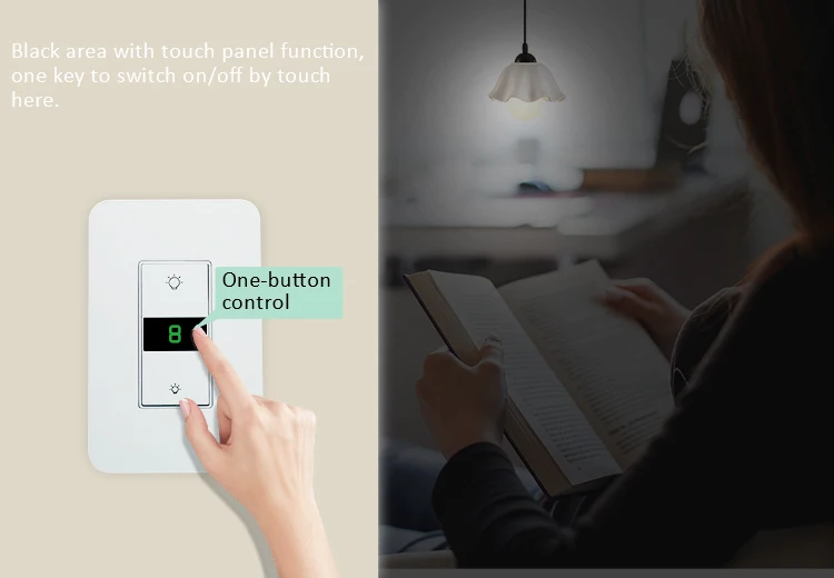 WiFi умный диммер, переключатель, стандарт США Smart Life/Tuya приложение дистанционное управление, Голосовое управление от Alexa Google Home, не требуется концентратор