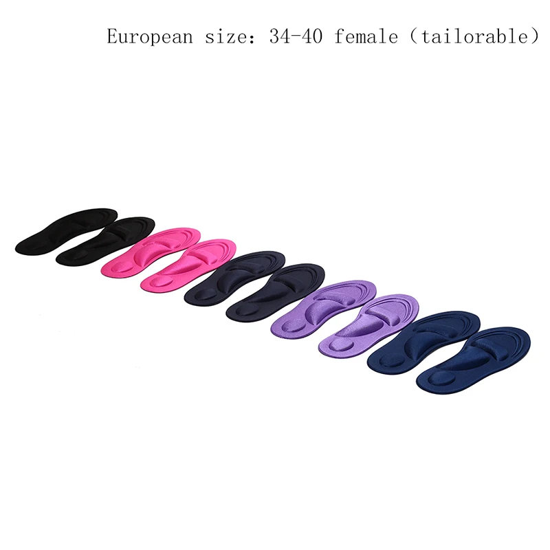 Мягкие массажные стельки из пеноматериала с объемным амортизацией; женская обувь для ухода за ногами на высоком каблуке; губчатые стельки