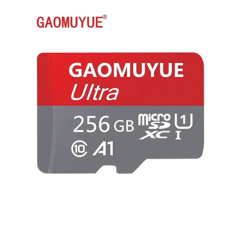 

GAOMUYUE2 microsd H2testw Memory card 64GB Micro sd card 128GB Class10 XC 256GB tf cards High Speed for Phones & cars D3