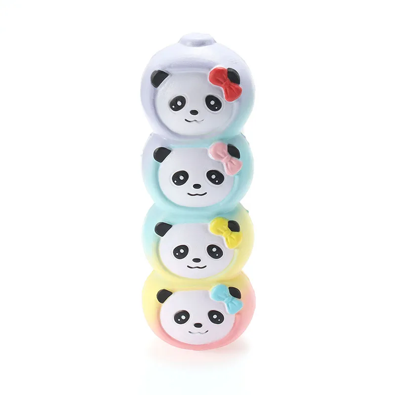 Mskwee милые радужные панды палочки для конфет мягкие и милые радужные панды струны мягкий медленно поднимающийся коллекционный подарок