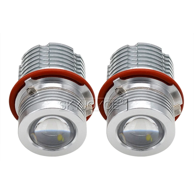 SKYJOYCE 2018 New E39 80W LED Angel Eyes 6500K White DRL Hole Ring Car Styling E39 E60 E63 E53 E65 E83 E87 160W LED Marker Kit (3)