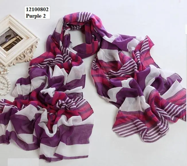 10 Pcs lot Free Shipping 5 Colourways 180 80 Cms Viscose Cotton Scarf 
