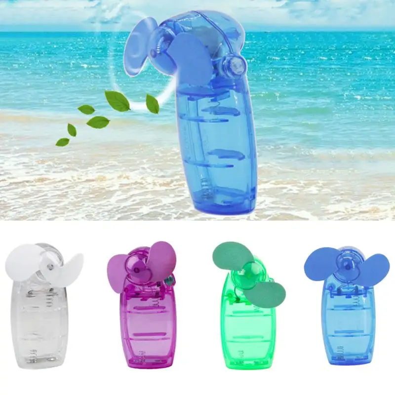 

Mini Portable Pocket Fan USB Fan Cool Air Hand Held Battery Travel Holiday Blower Cooler send in Random Color #905 New