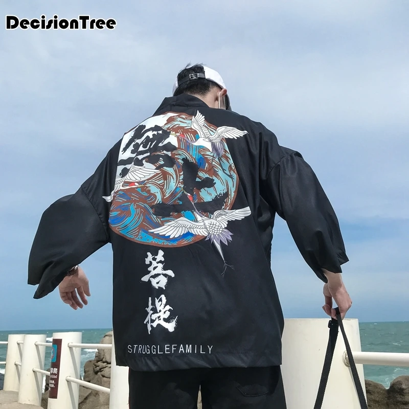 2019 summer men cotton linen china style kongfu coat male loose kimono cardigan overcoat open stitch coat mens windbreaker