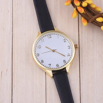 

DHL free 100pcs/lot,Fashionable Simple Circular Quartz Pointer Popular New Hand Lovers Watch Concise Temperament Watch Sweetie