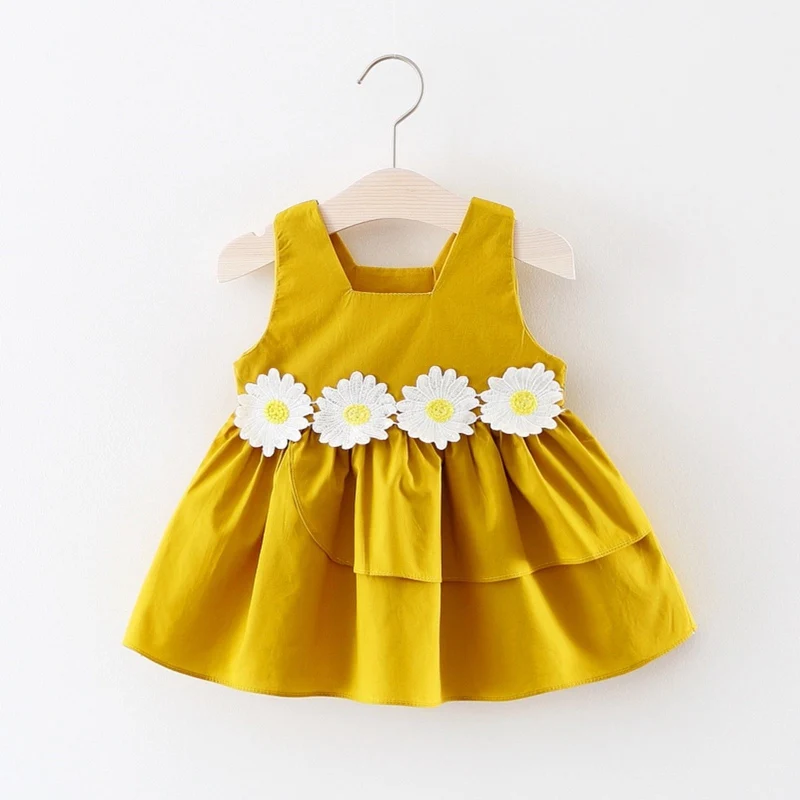 

Pageant Flower Girl Dress Kids Birthday Wedding Lace Floral Sleeveless Bridesmaid Gown Formal Dresses
