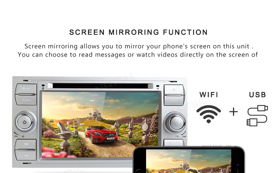 Discount Car Multimedia Player 2 Din Car Radio GPS Android 8.1 For Ford Focus 2 3 mk2 Mondeo 4 C-Max S-Max Ford Fiesta Kuga Fusion Galaxy 4 Discount Car Multimedia Player 2 Din Car Radio GPS Android 8.1 For Ford Focus 2 3 mk2 Mondeo 4 C-Max S-Max Ford Fiesta Kuga Fusion Galaxy 4